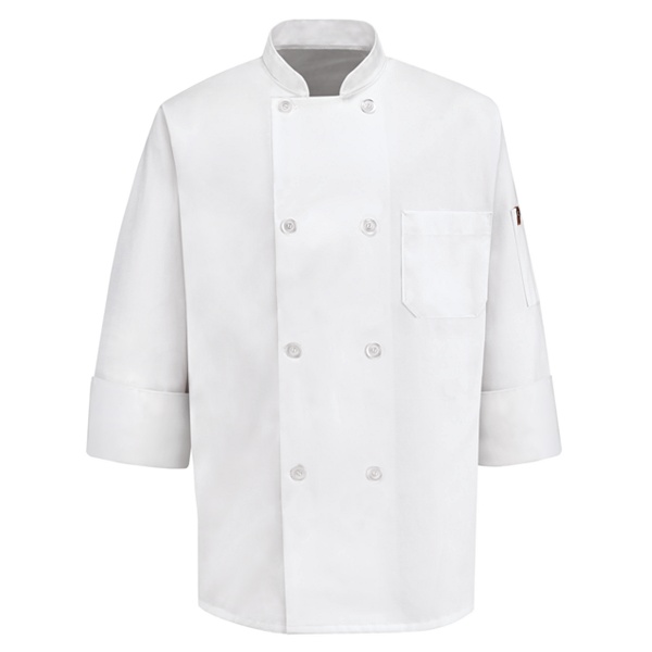 Eight Pearl-Button Chef Coat - 0413